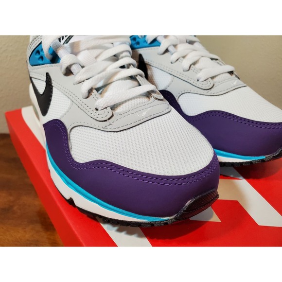 Nike Air Max Correlate (White/Purple/Turquoise) Women's sz 6.5 [New with Box] - Picture 10 of 12